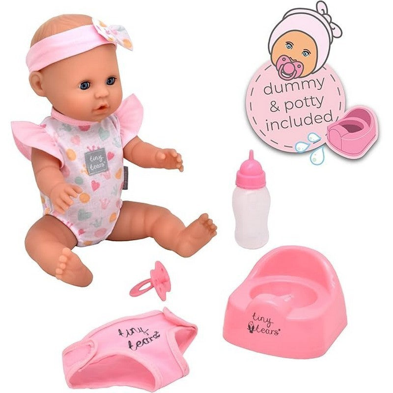 Tiny Tears 15 Inch Baby Classic Doll With Crying and Wetting Abilities