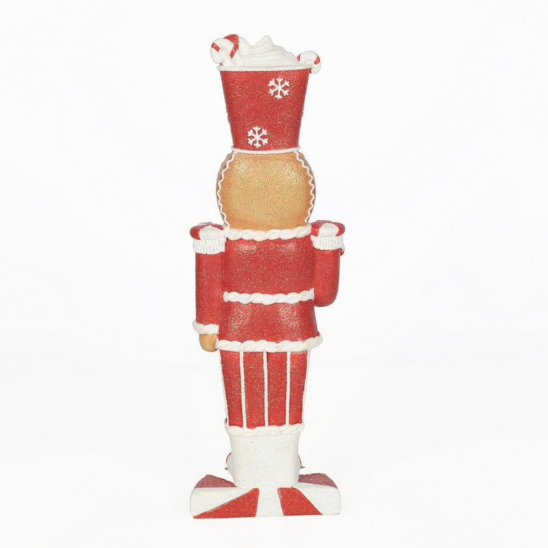 Polyresin Gingerbread Nutcracker 33cm