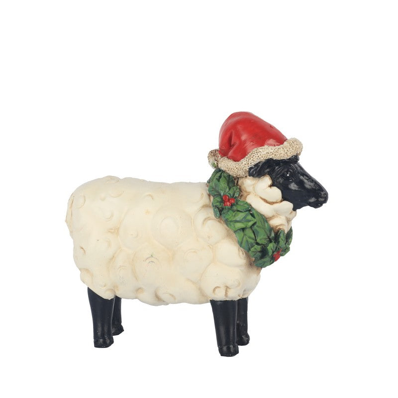 Polyresin Cow OR Sheep 16cm - 2 Assorted 1 Sent