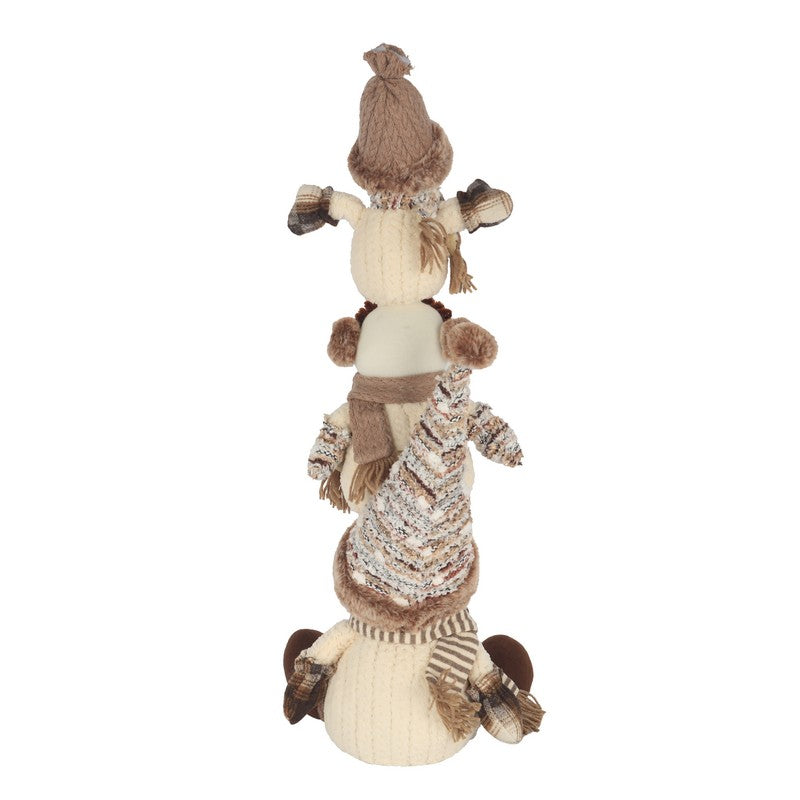 Plush Snowmen Tower 71cm