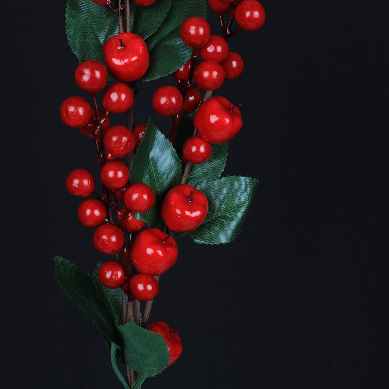 Spray With Red Berries 62cm