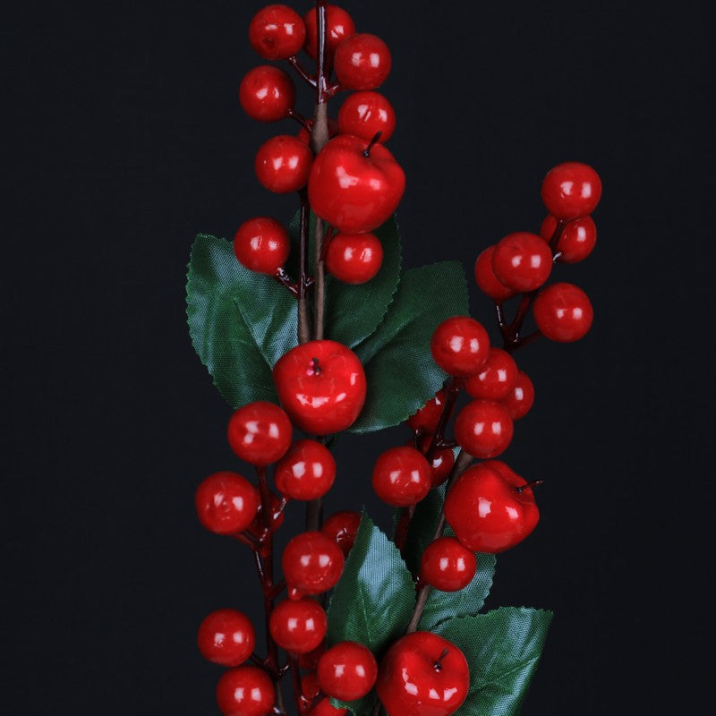 Spray With Red Berries 62cm