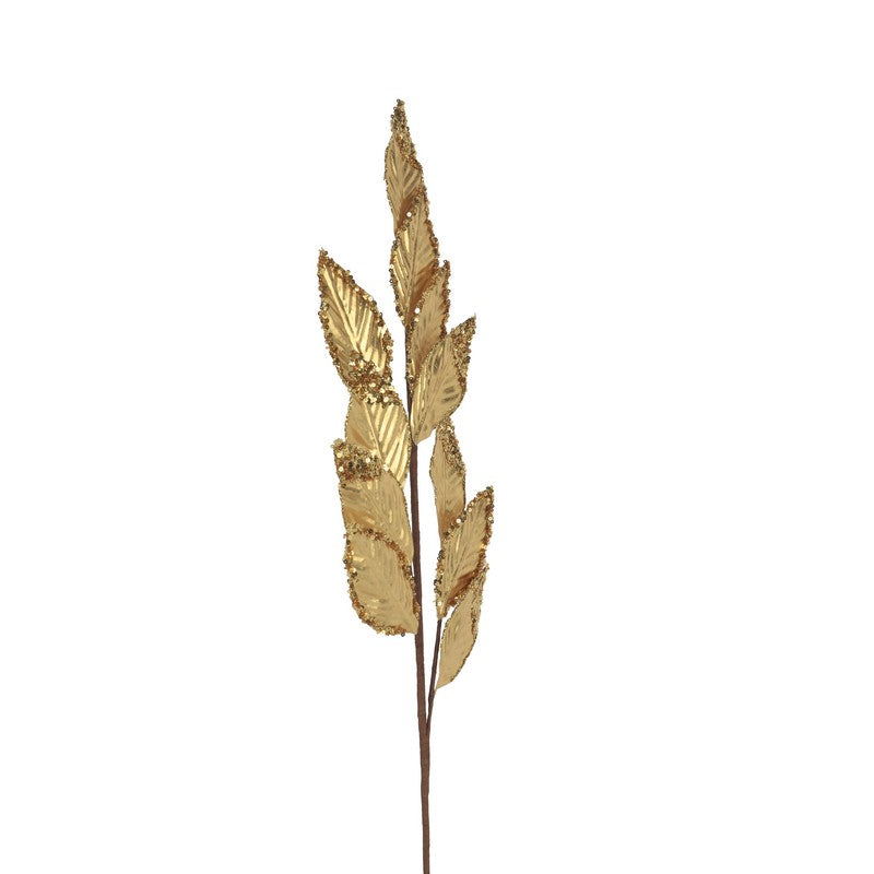 Gold Leaf Stem 75cm