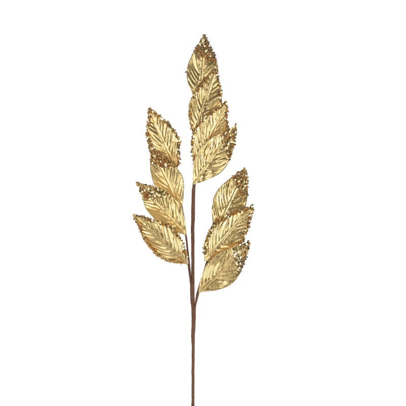 Gold Leaf Stem 75cm