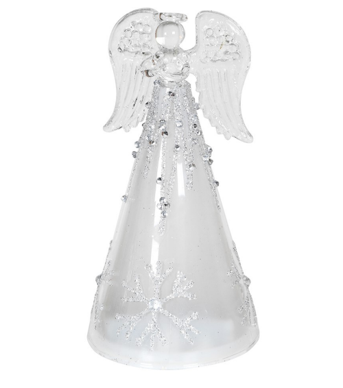 Angelic Glass Lit Angel