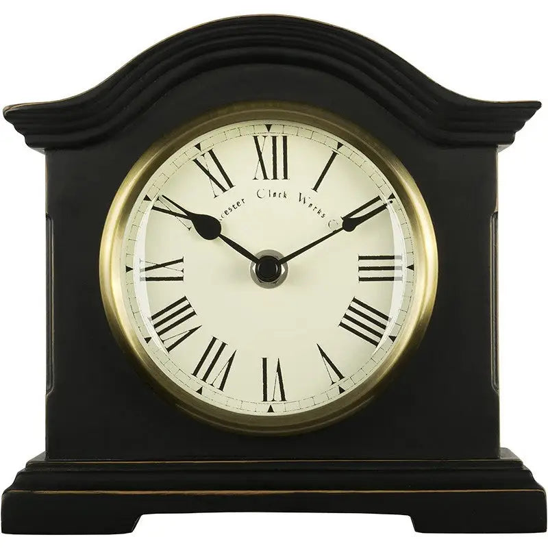 Acctim Falkenberg Mantle Clock - Black - Homeware