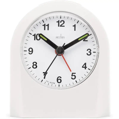 Acctim Palma Alarm Clock White - Alarm Clocks