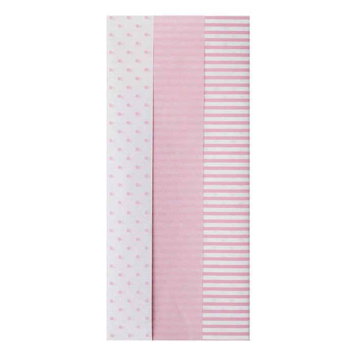 6 Sheet Baby Pink Tissue