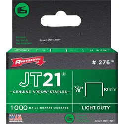 Arrow JT21/T27 Staple Gun and Replacement Staples (6mm