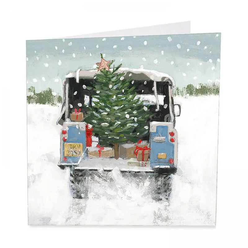 Art Beat Christmas Greeting Cards - 6 Pack - Assorted