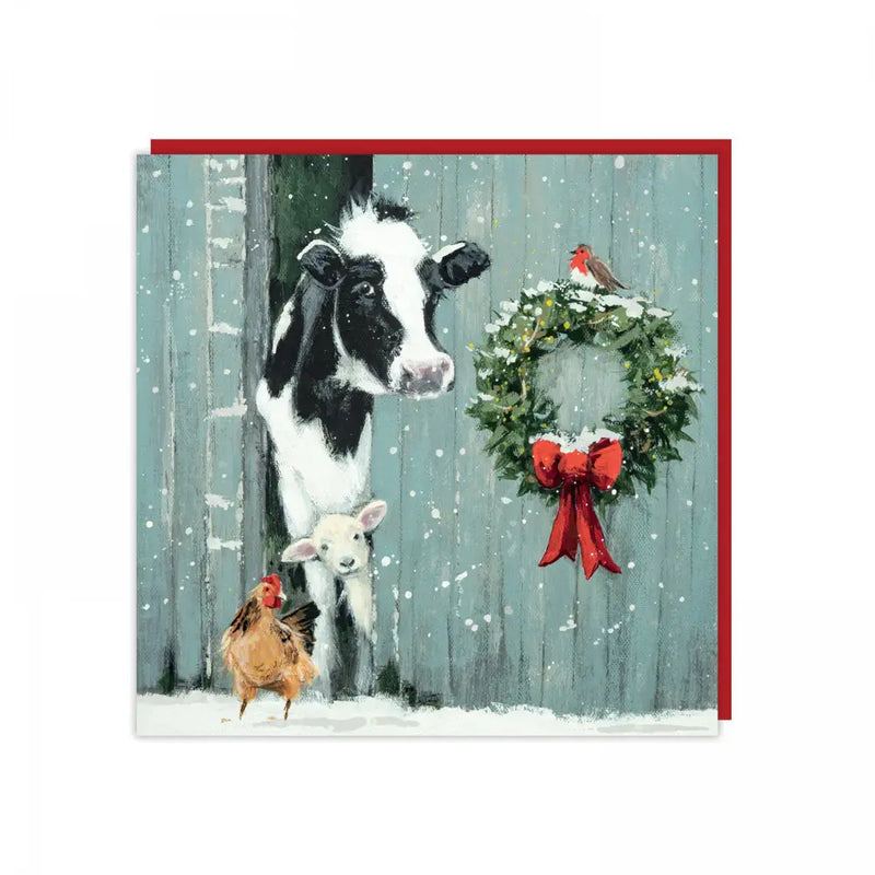 Art Beat Christmas Greeting Cards - 6 Pack - Assorted