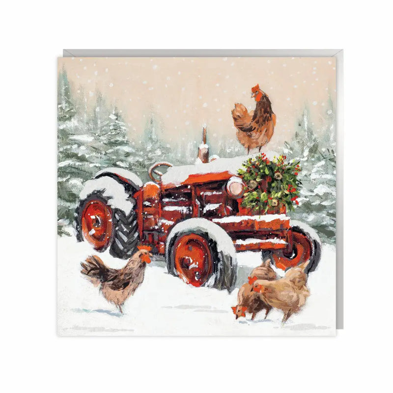 Art Beat Christmas Greeting Cards - 6 Pack - Assorted