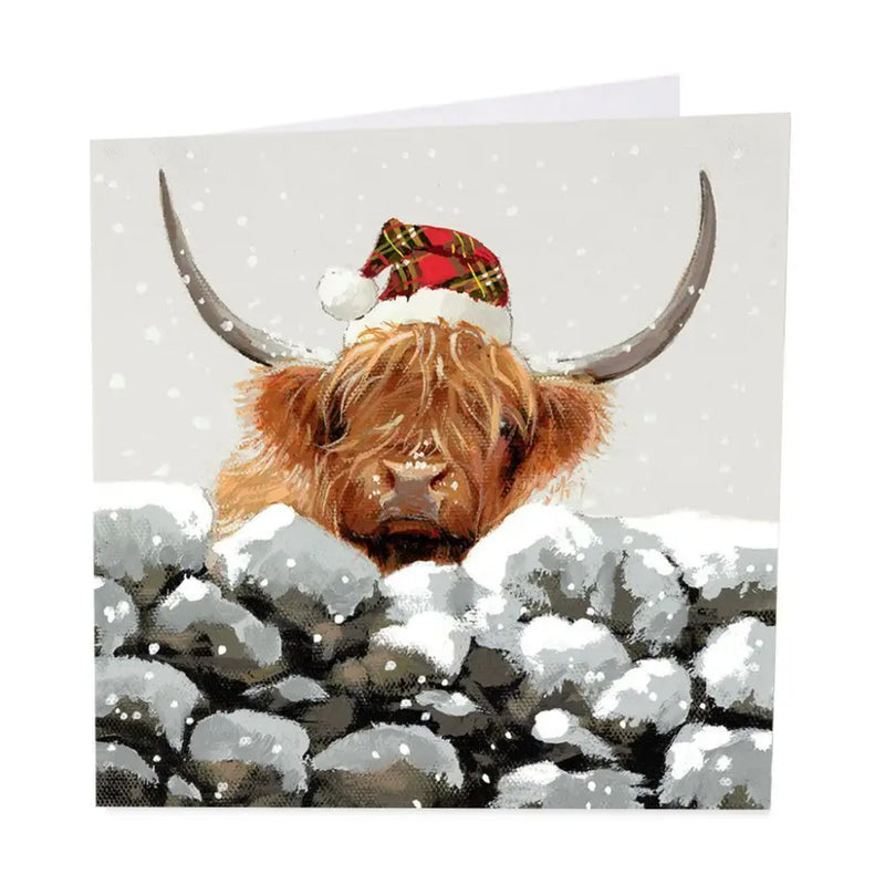 Art Beat Christmas Greeting Cards - 6 Pack - Assorted