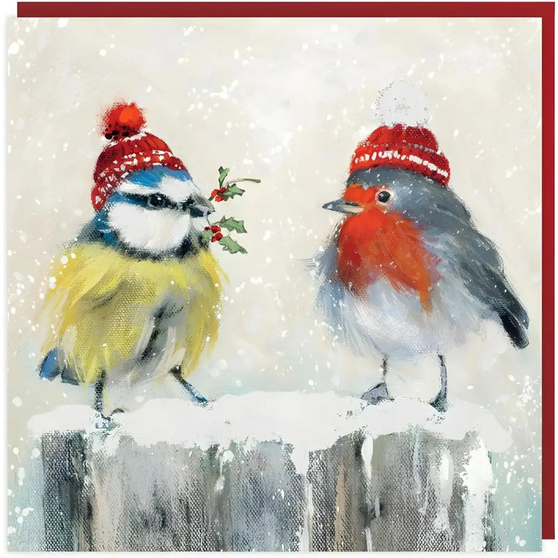 Art Beat Christmas Greeting Cards - 6 Pack - Assorted