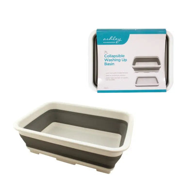 Ashley Homewares Collapsible Washing Up Basin - 7 Litre