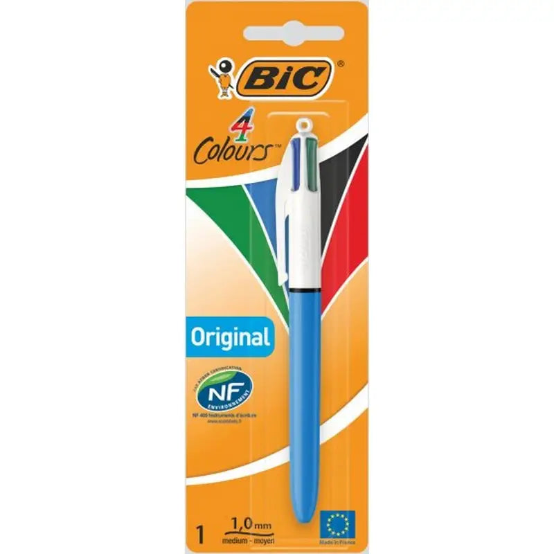 BIC Original 4 Colour Medium Retractable Ball Point Pen