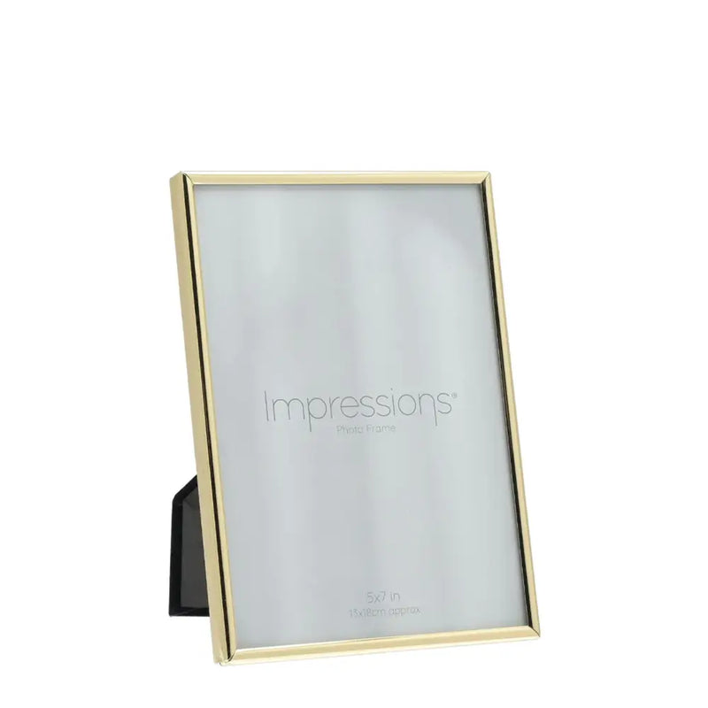 Brass Finished Photo Frame - Various Sizes