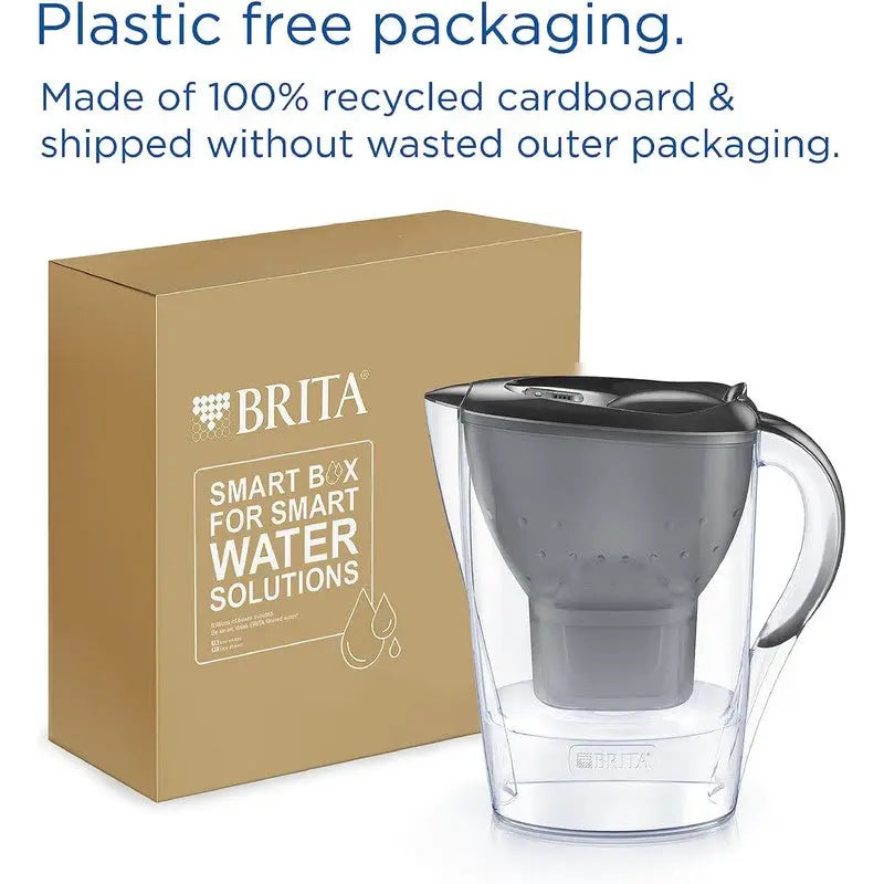 Brita Marella Water Filter Jug + 3 Maxtra+ Filters - 2.4