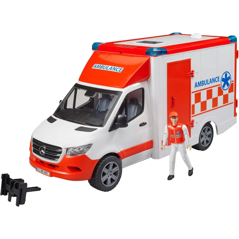 Bruder Mercedes Benz Sprinter Ambulance Including Driver