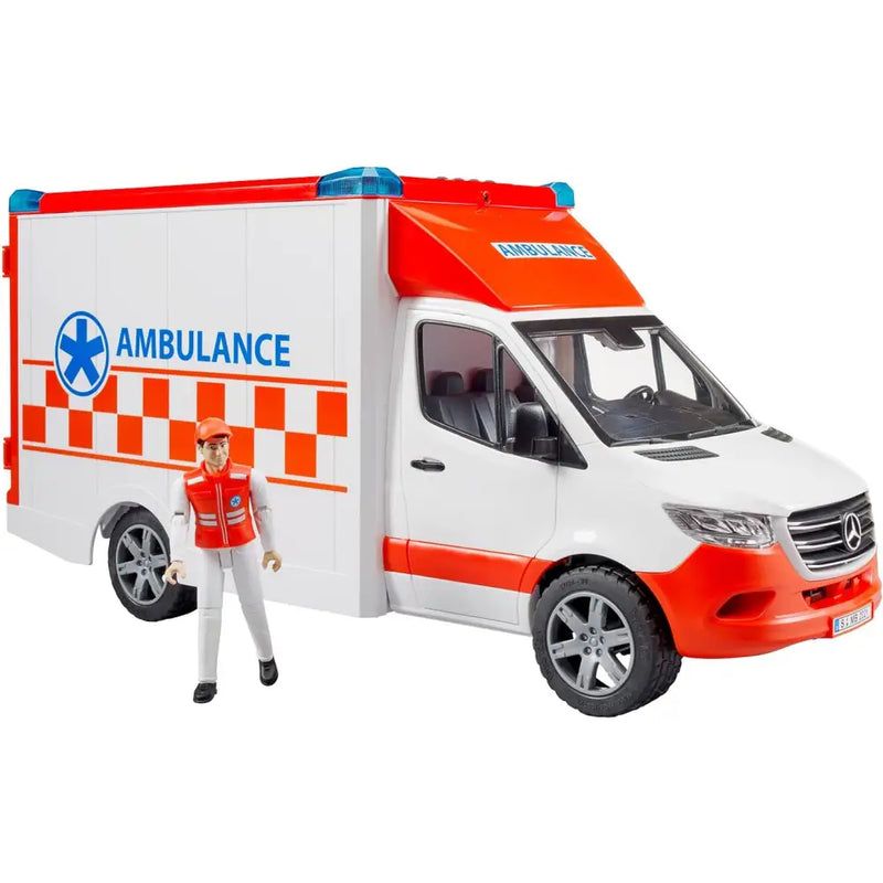 Bruder Mercedes Benz Sprinter Ambulance Including Driver