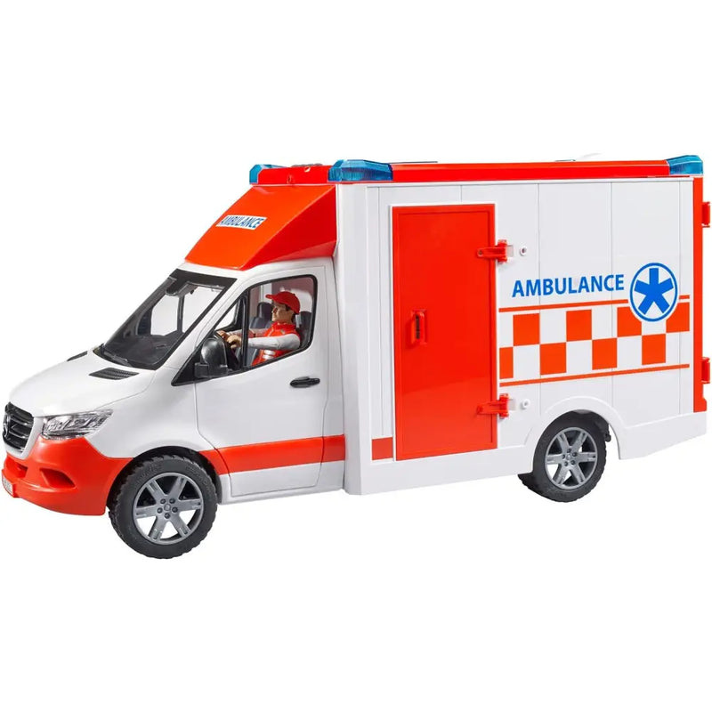 Bruder Mercedes Benz Sprinter Ambulance Including Driver