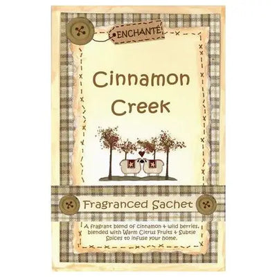 Cinnamon Creek Fraganced Sachet - Giftware