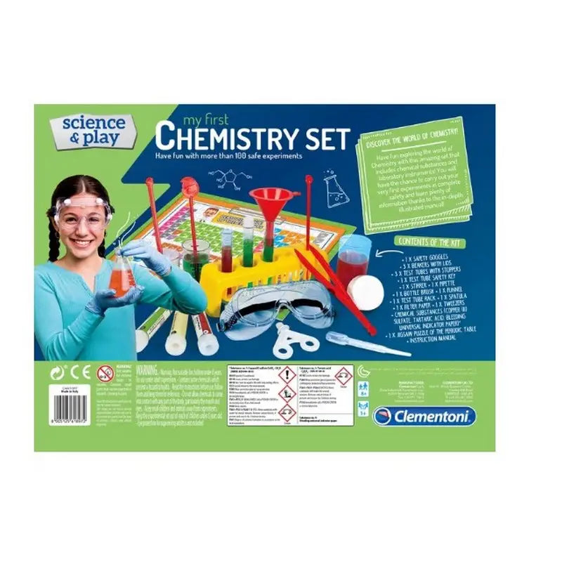 Clementoni Science & Play My First Chemistry Set Learning