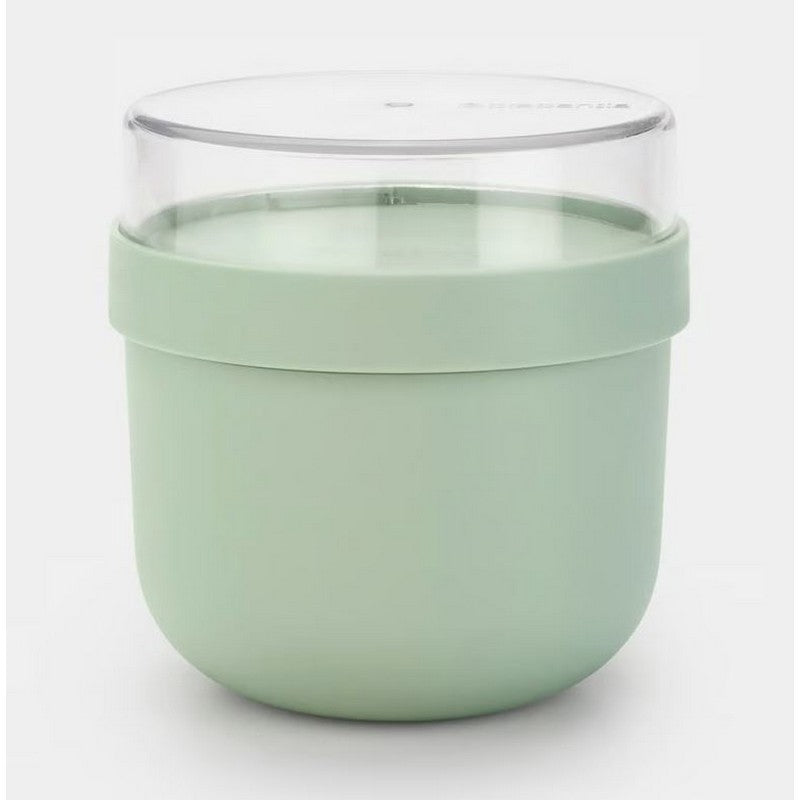 Brabantia Plastic Make & Take Breakfast Bowl 0.5L  - Jade Green OR Dark Grey