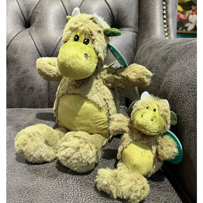 Dragon Green Soft Toys - 20cm & 9cm Available - Giftware