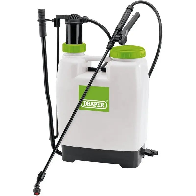 Draper Knapsack Pressure Sprayer - 12 Litres - Lawn &