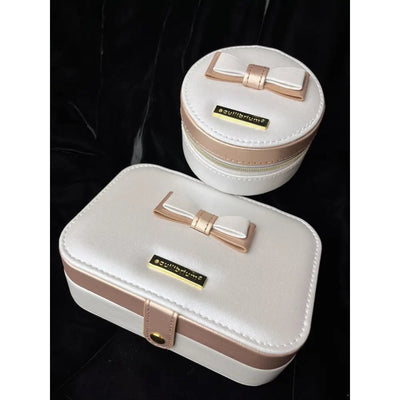 EQ Jewellery Box White/Rose Gold - Assorted Sizes - Giftware