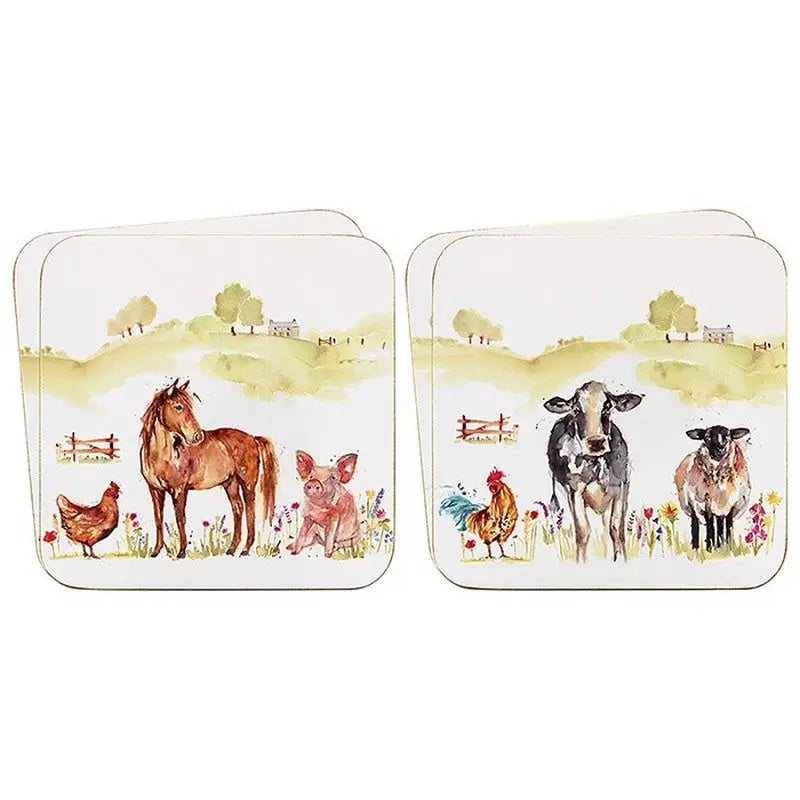 Farmyard Range - Mugs Coasters Placemats Cutting Boards