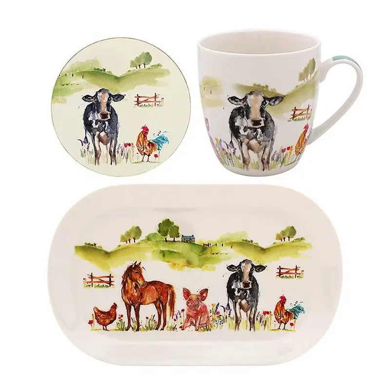 Farmyard Range - Mugs Coasters Placemats Cutting Boards