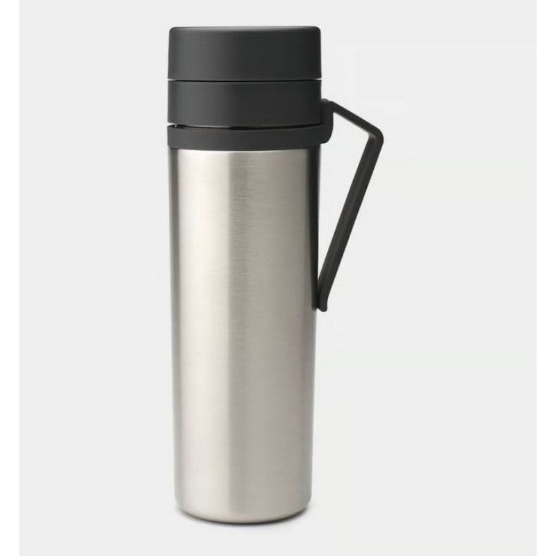 Brabantia Make & Take Insulated Flask 0.5L - Dark Grey