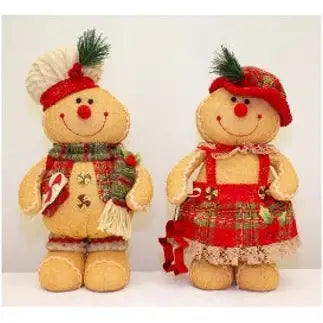 Gingerbread Small Standing Figure 41cm - 2 Asst. (1 Sent)