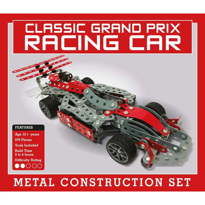 Grand Prix Racing Car Metal Construction Set (279 pieces) -