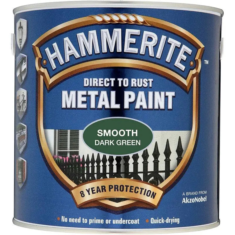 Hammerite Direct To Rust Metal Paint Smooth 1 Litre (750ml