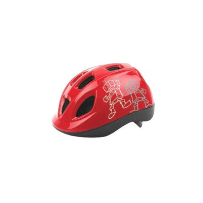 Headgy Helmets Bicycle Helmet - Red Robot Small 52-56cm