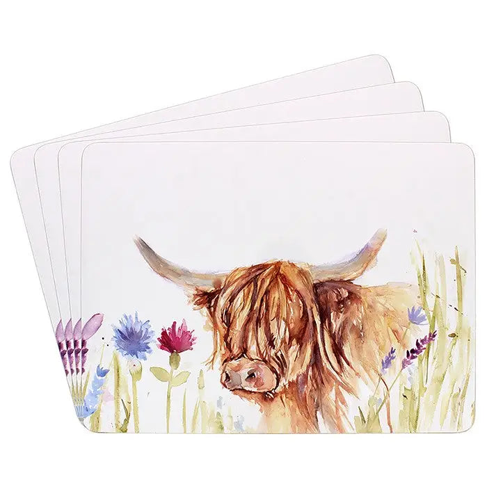 Highland Cow Range - Mugs Placemats Coasters and more