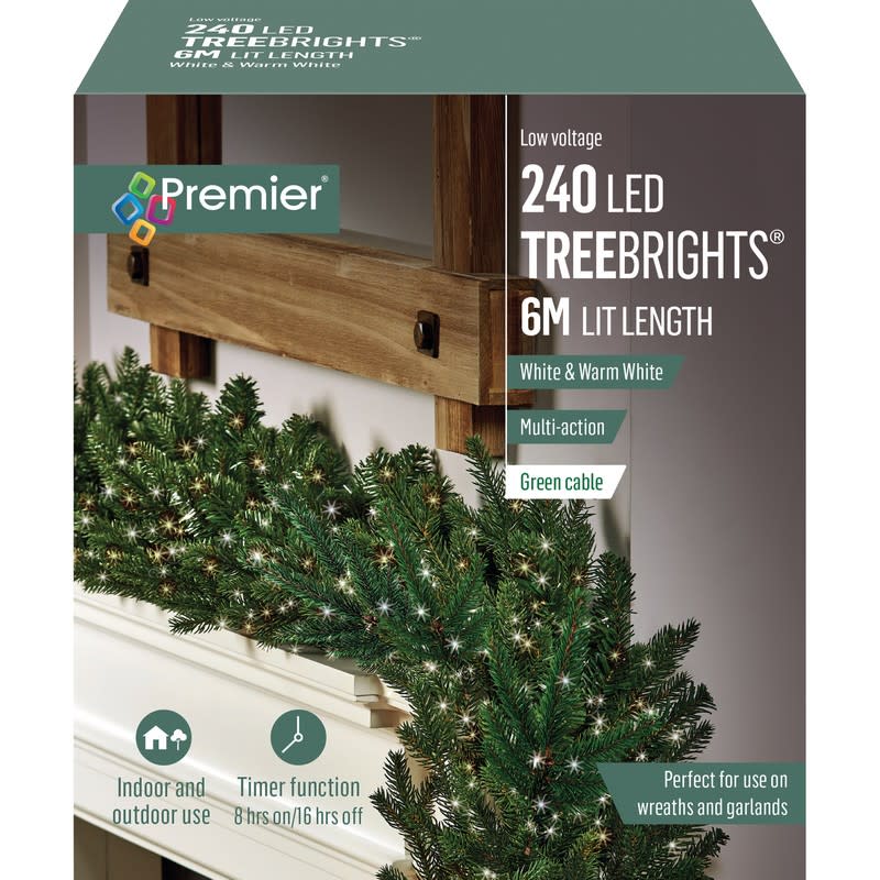 Premier Treebrights 240 M-A Led Time - Various Colours Available