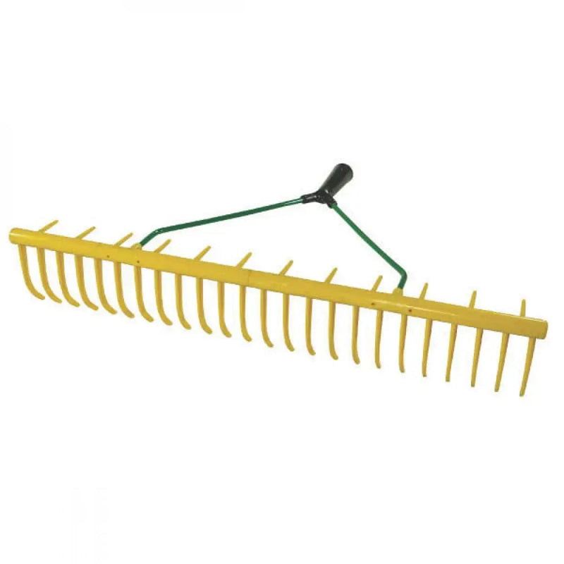 Jost Double Sided 24/12 Tooth Rake Yellow