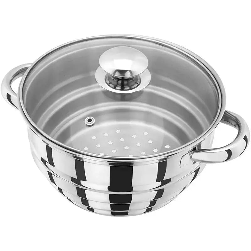 Judge Multi Steamer With Glass Lid 16/18/20cm Saucepans -