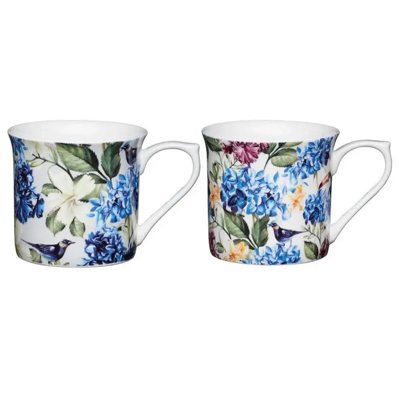 Kitchen Craft Fluted Mug 300ml - 2 Designs Available