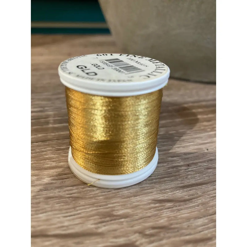 Leeda 601 Fine Metallic Line 100M - Gold - Fishing Line