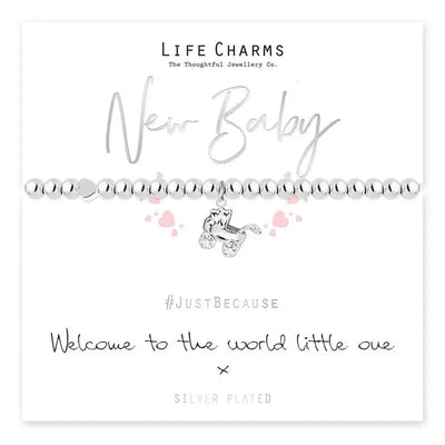 Life Charm New Baby Bracelet - Giftware