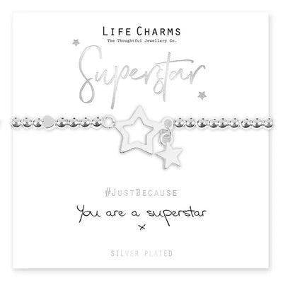 Life Charm Superstar Bracelet - Giftware