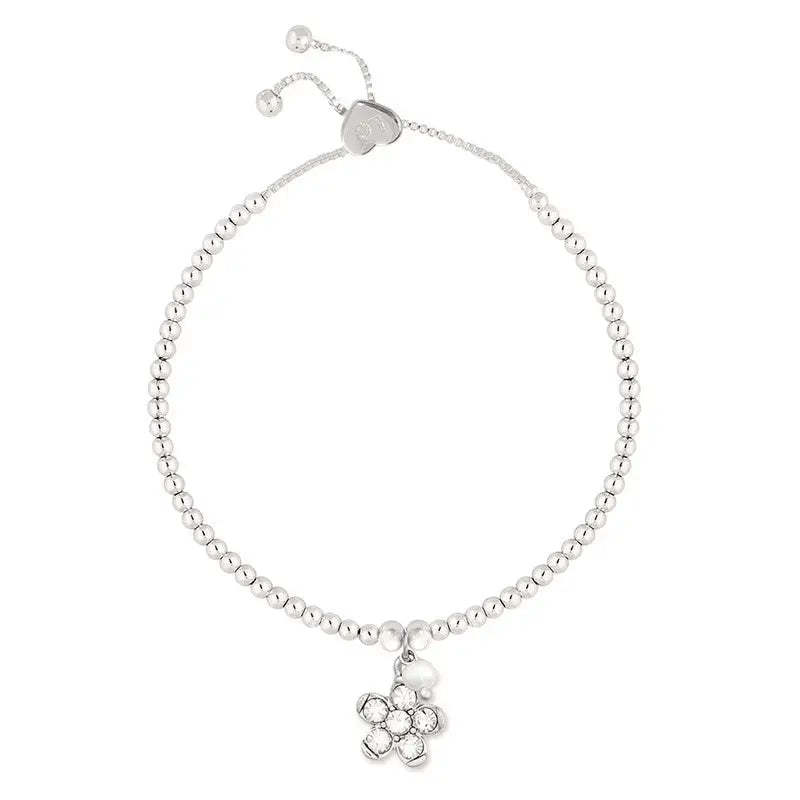 Life Charm Thank You Flower Girl Bracelet - Bracelets