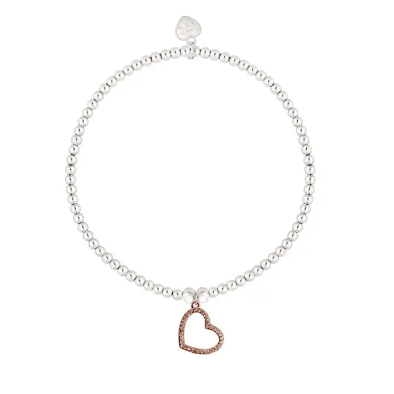 Life Charms Love You Bracelet - Happy Valentine’s Day