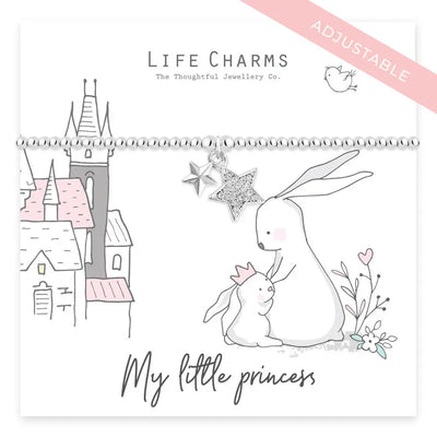 Life Charms Rosey Rabbit Little Princess Bracelet - Giftware