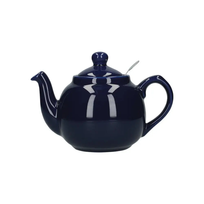 London Pottery Farmhouse Teapot 4 Cup Cobalt Blue